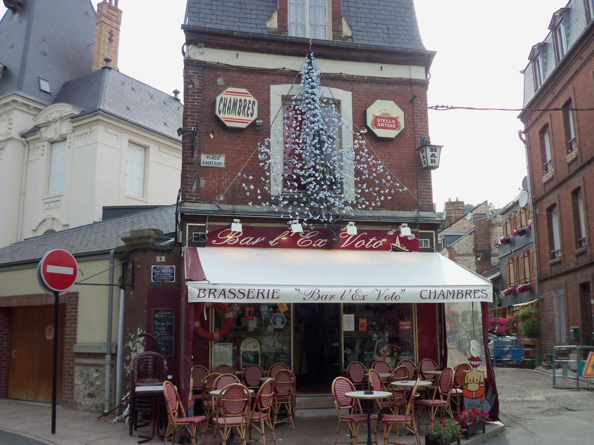 L'Ex-Voto Acomodação com café da manhã Honfleur Exterior foto